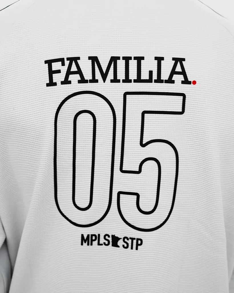 Adidas Familia x Minnesota United FC Football Jersey - Crystal White/Black