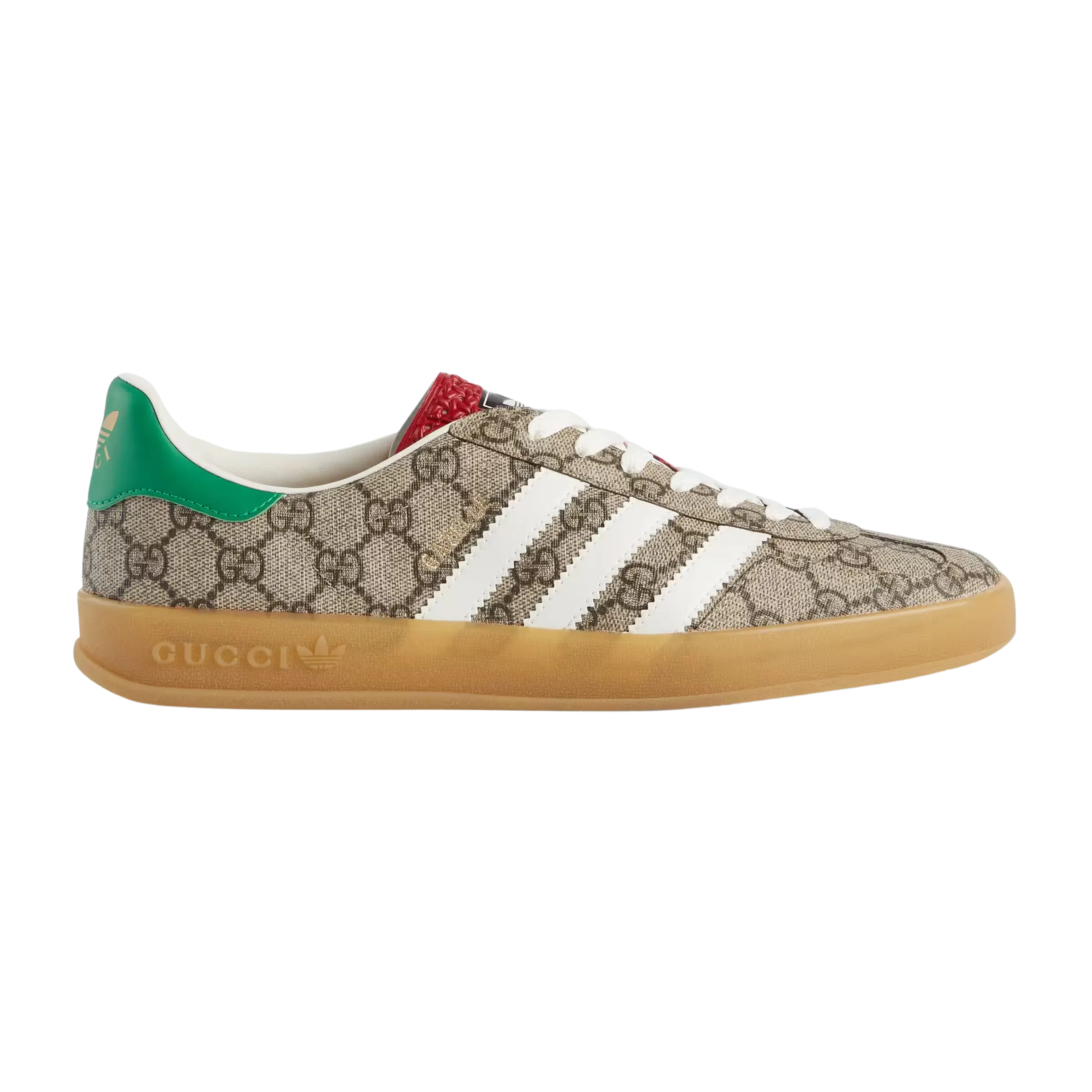 ADIDAS X GUCCI GAZELLE BEIGE GG MONOGRAM