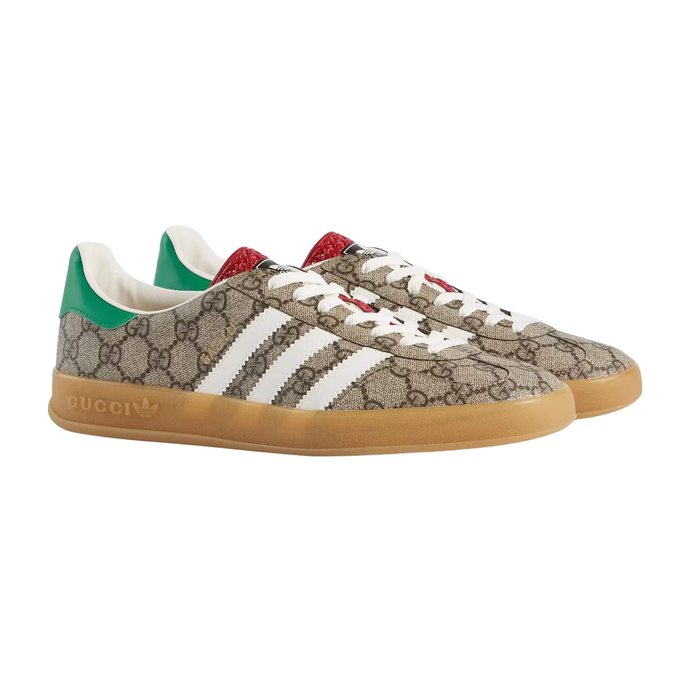 ADIDAS X GUCCI GAZELLE BEIGE GG MONOGRAM