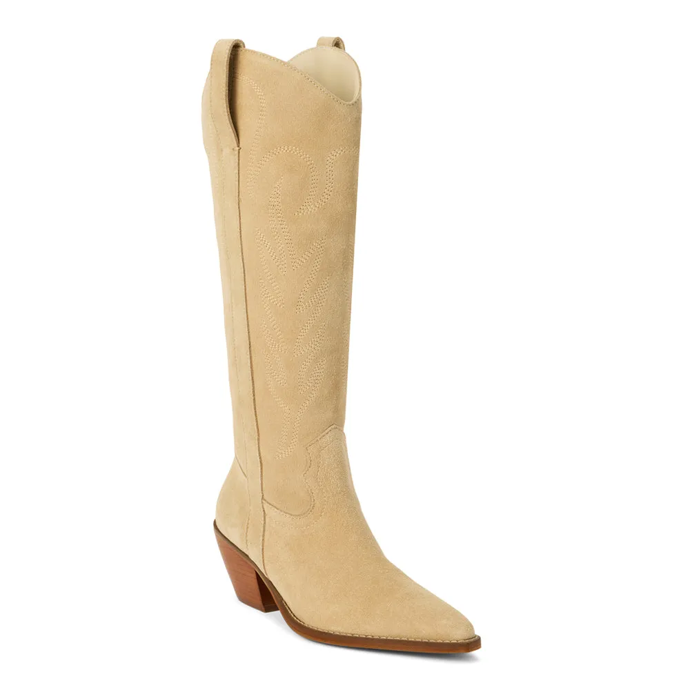 Agency Embroidery Pointed Toe Cowboy Boots