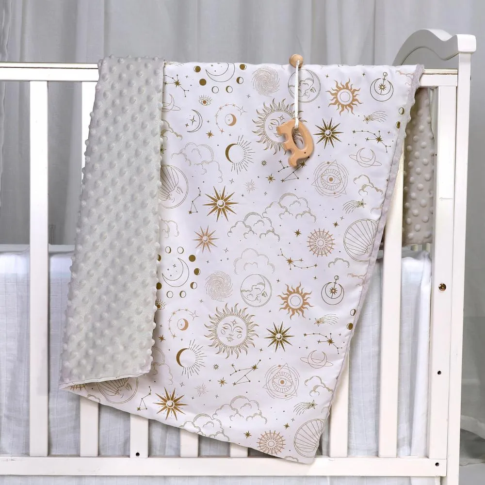 Baby Autumn and Winter Blanket Newborn Baby Beanie Quilt Wholesale Baby Blankets