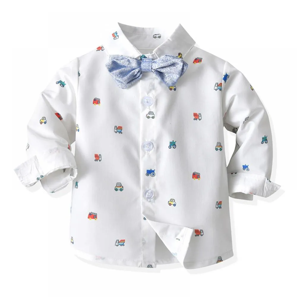 Baby Boys Car Printed T-shirt and Pants Set Cotton Buy Baby Clothes Wholesale