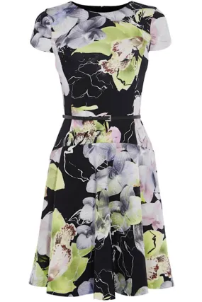 Barbette Scuba Print Dress