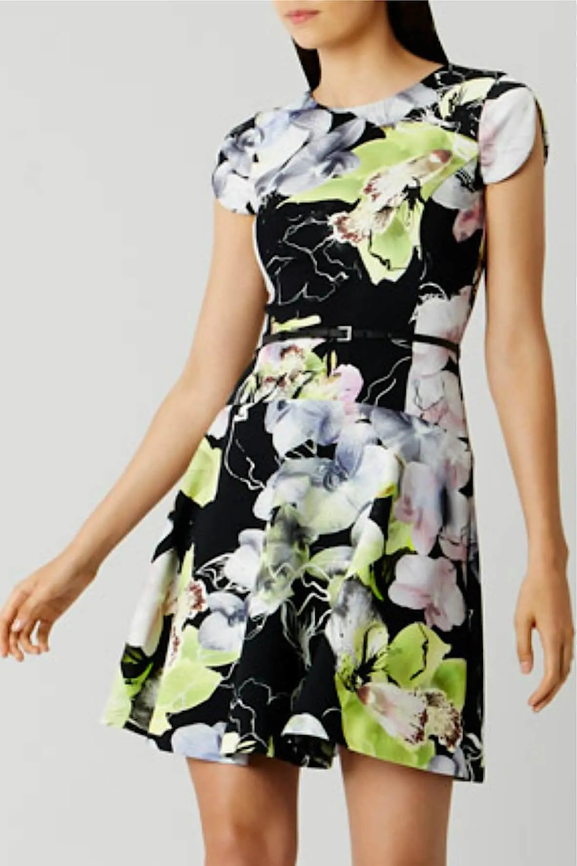 Barbette Scuba Print Dress