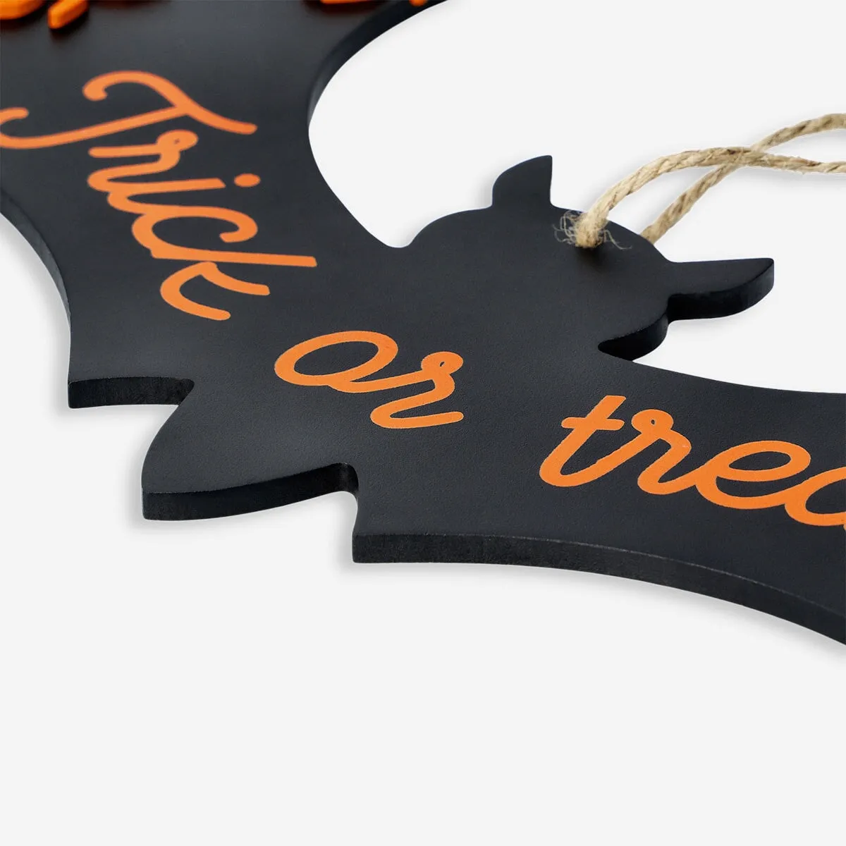 Bat-Shaped Door Sign