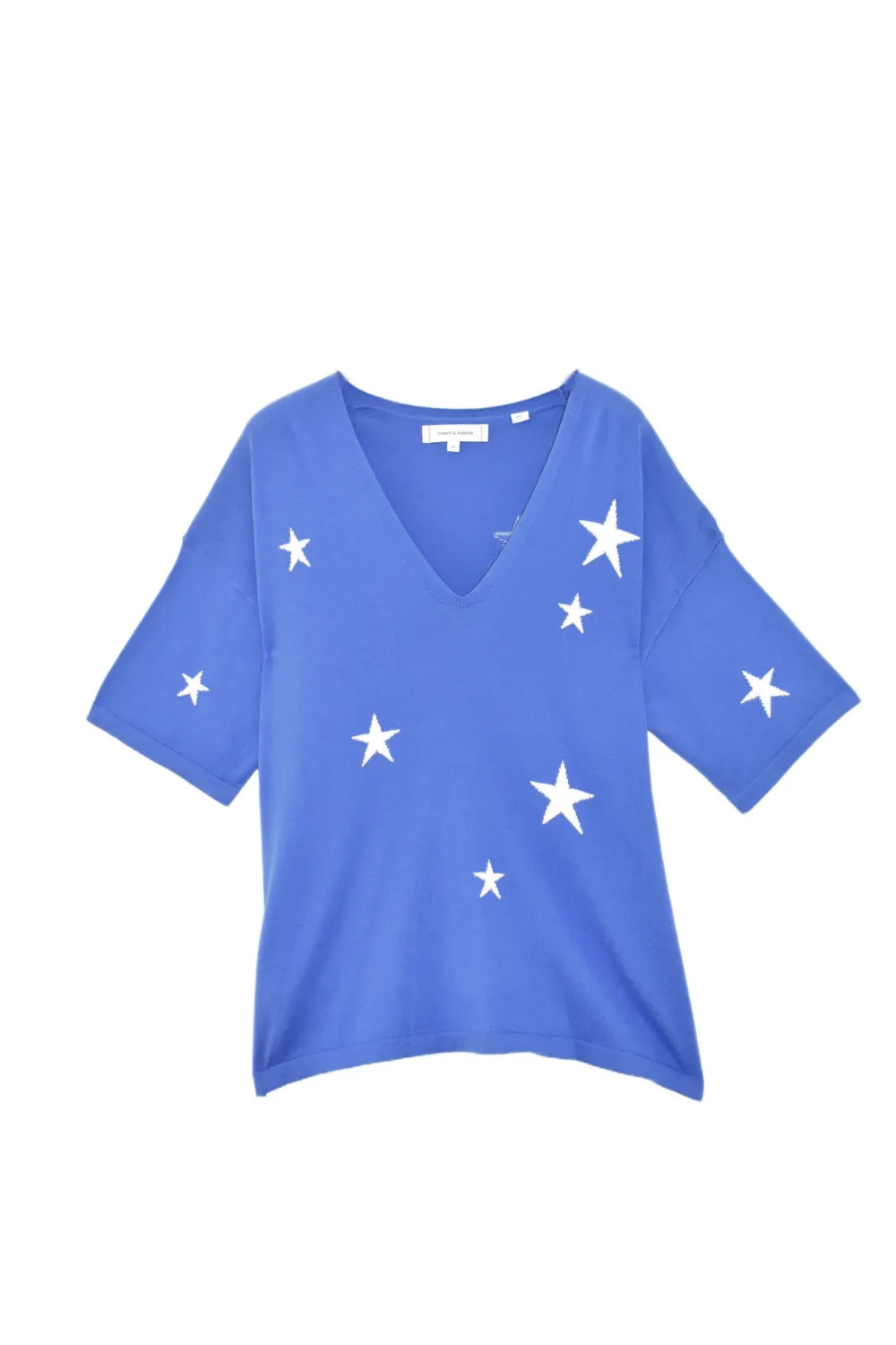 Blue Cotton Star T-shirt