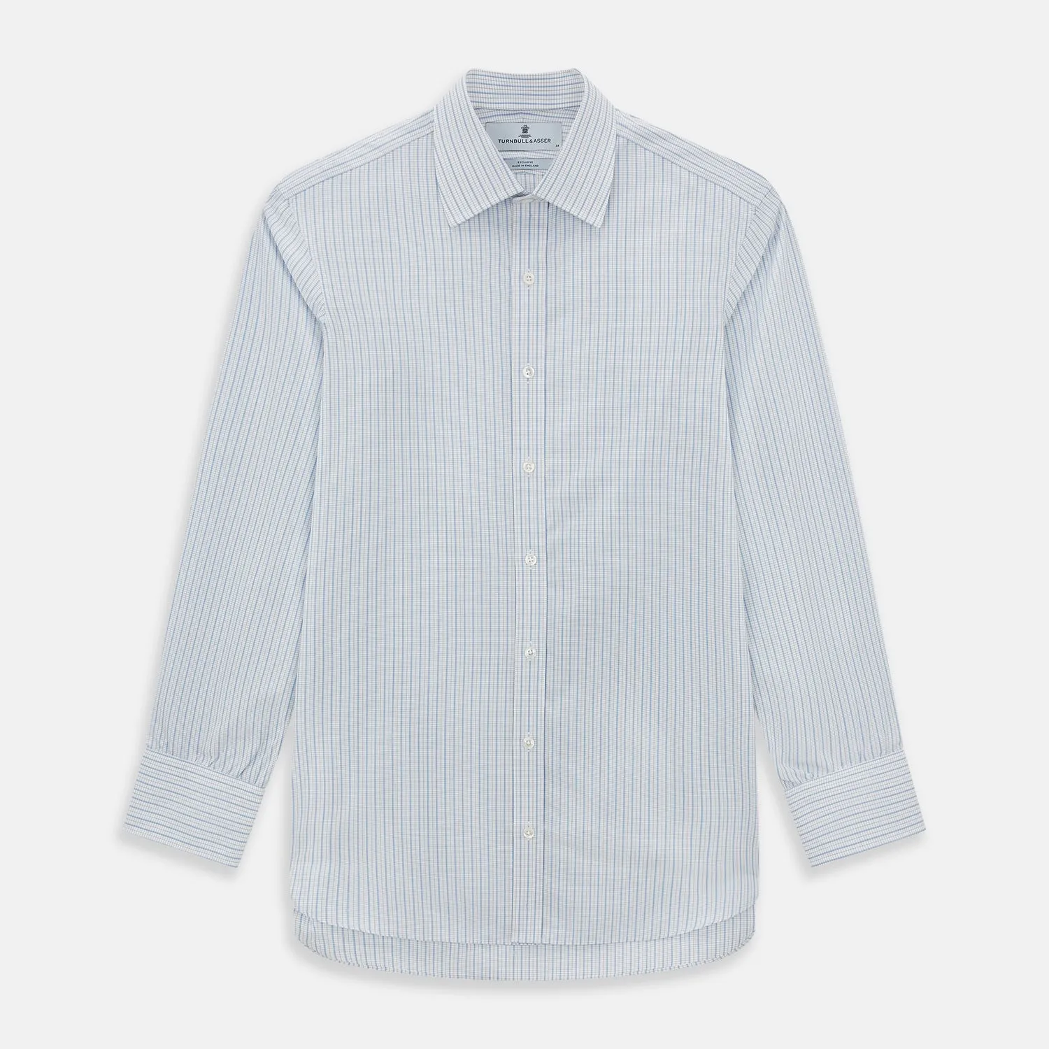 Blue Graph Check Mayfair Shirt