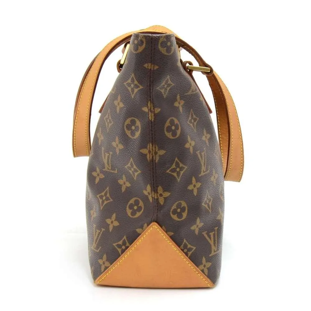 Cabas Piano Monogram Canvas Shoulder Bag
