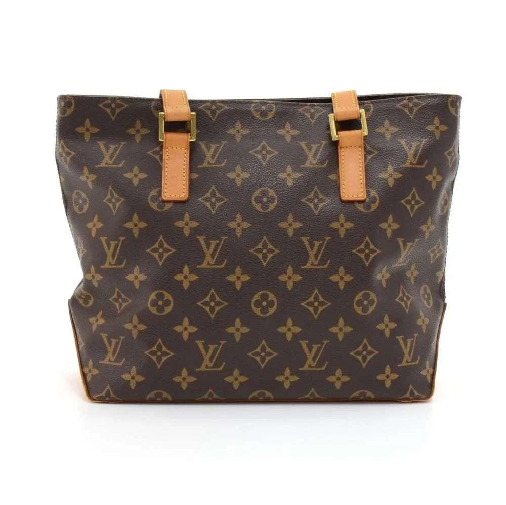 Cabas Piano Monogram Canvas Shoulder Bag