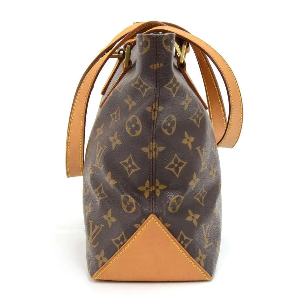Cabas Piano Monogram Canvas Shoulder Bag