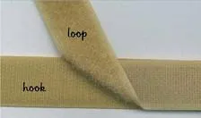 Cansew Velcro Tape - Hook Side, 25mm (1")