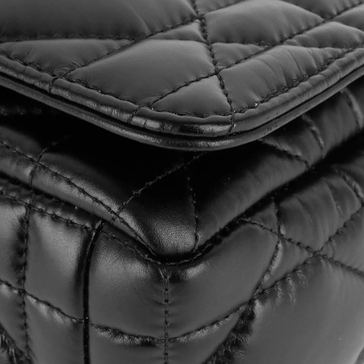 Caro Medium Quilted Macrocannage Calfskin Bag