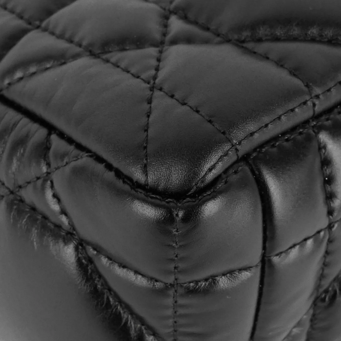 Caro Medium Quilted Macrocannage Calfskin Bag