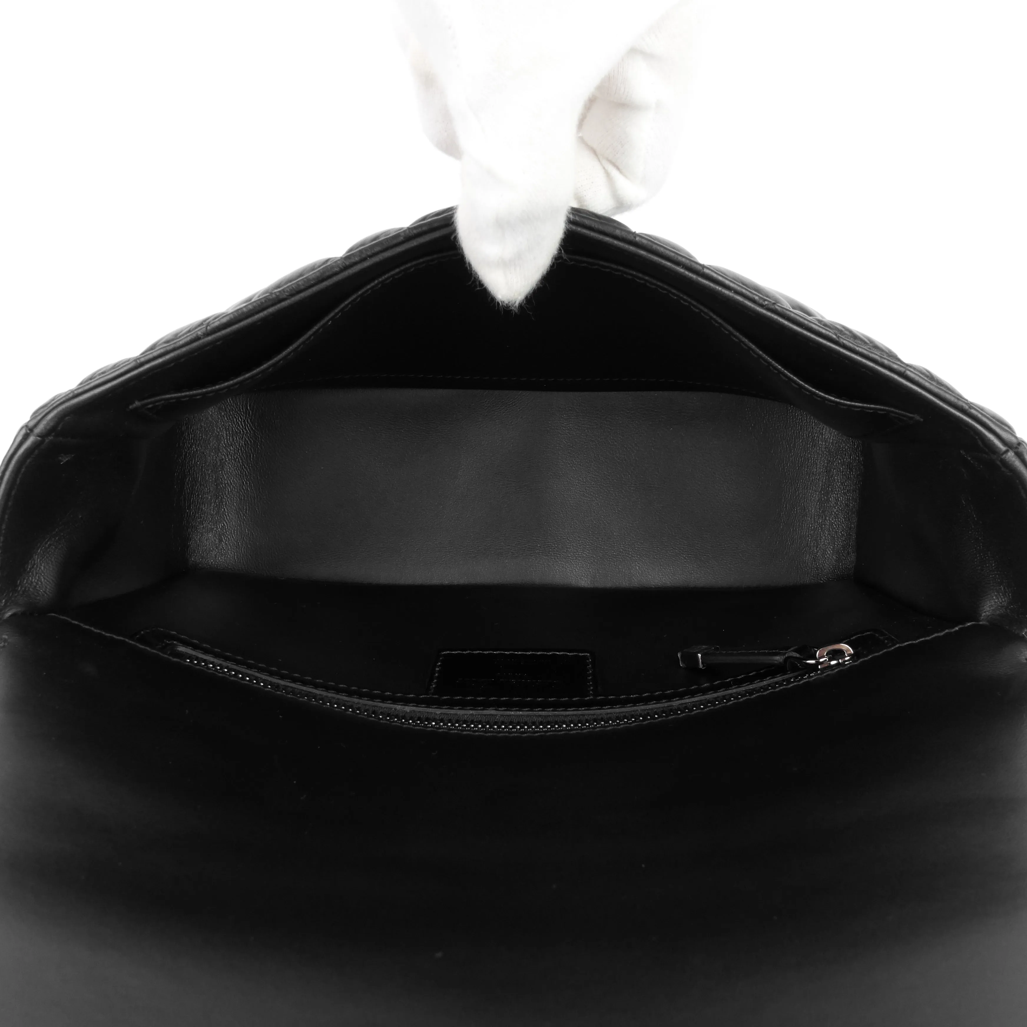 Caro Medium Quilted Macrocannage Calfskin Bag