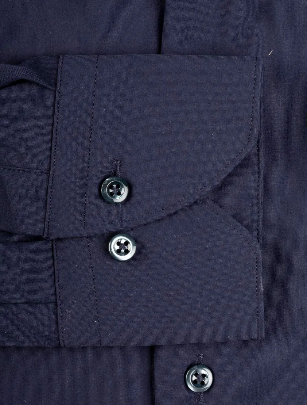 Casual Jersey Stretch Shirt Navy