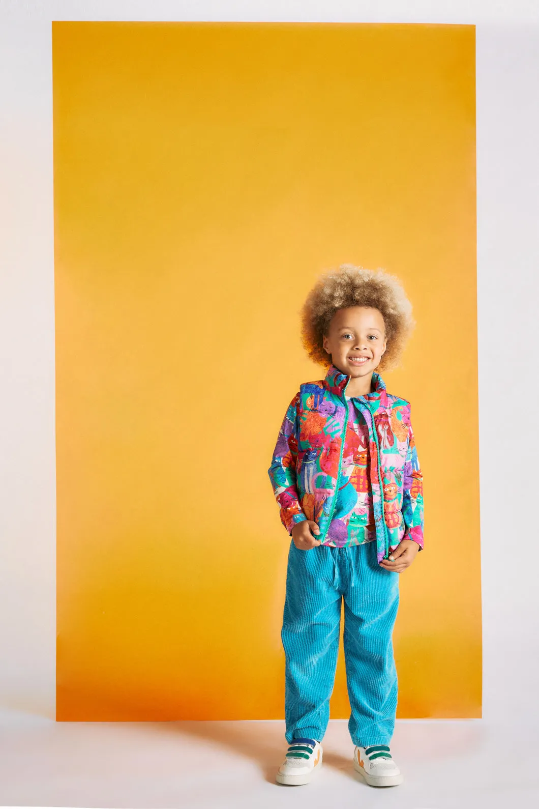 Cats Kids Puffer Vest