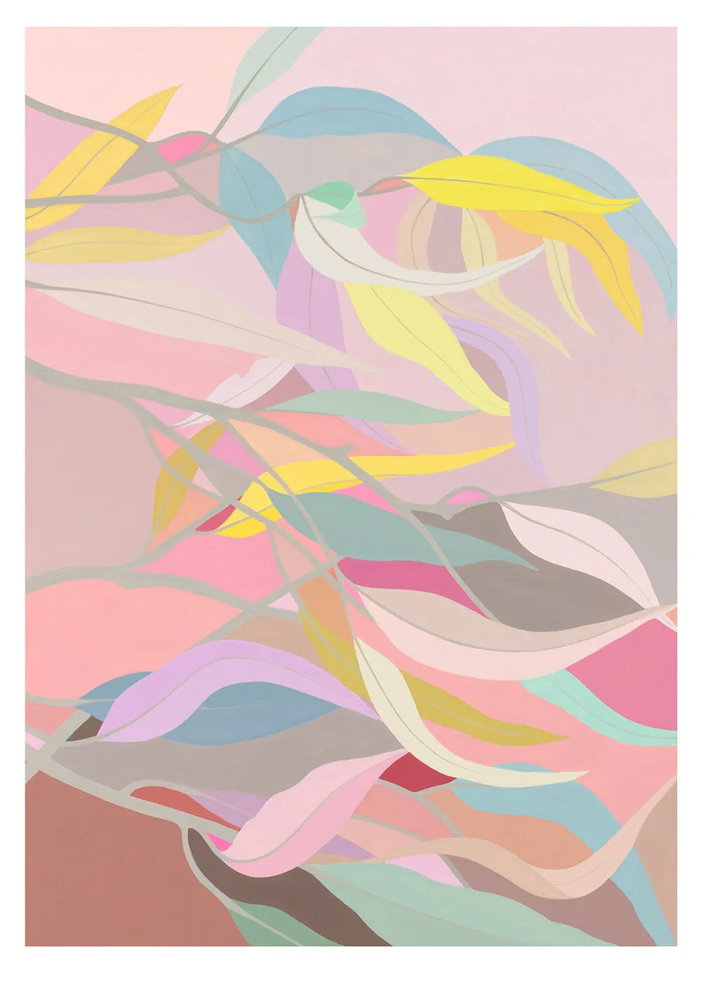 Claire Ishino A4 Print - Warm Summer Sunset