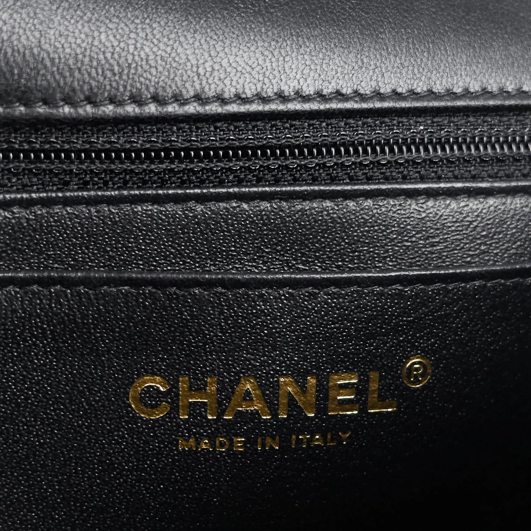 Classic Mini Lambskin Leather Single Flap Bag