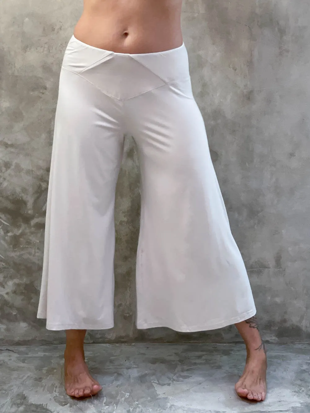 Cropped Flare Pants