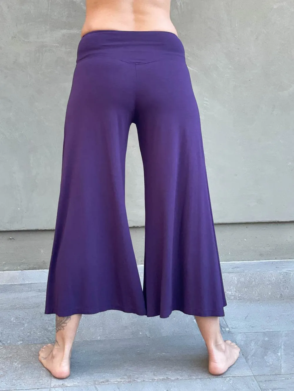 Cropped Flare Pants