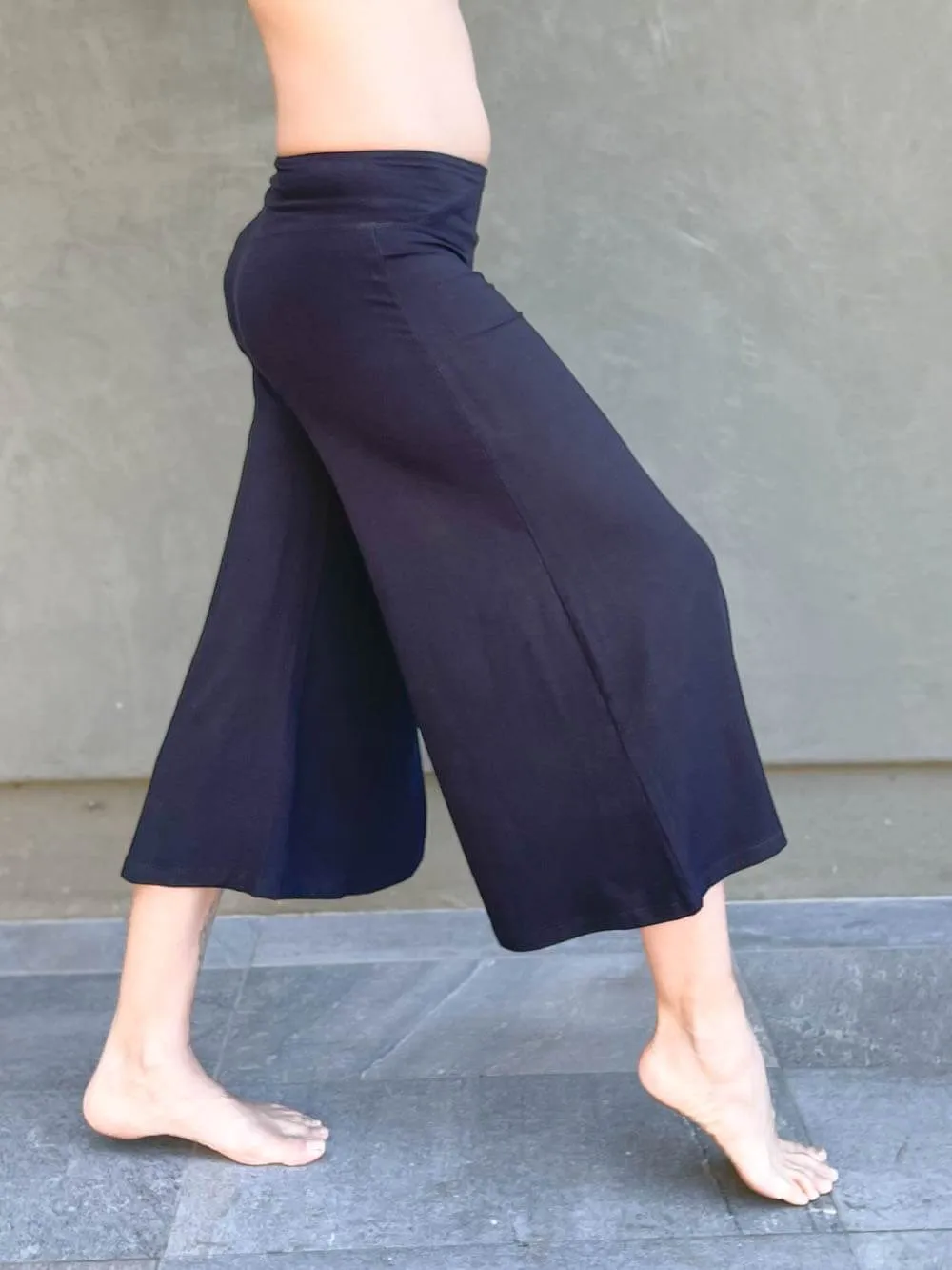 Cropped Flare Pants