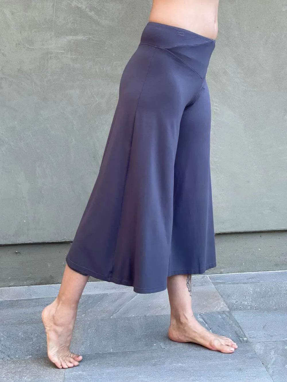 Cropped Flare Pants