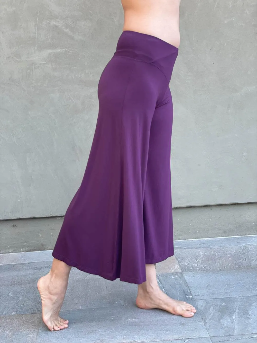 Cropped Flare Pants