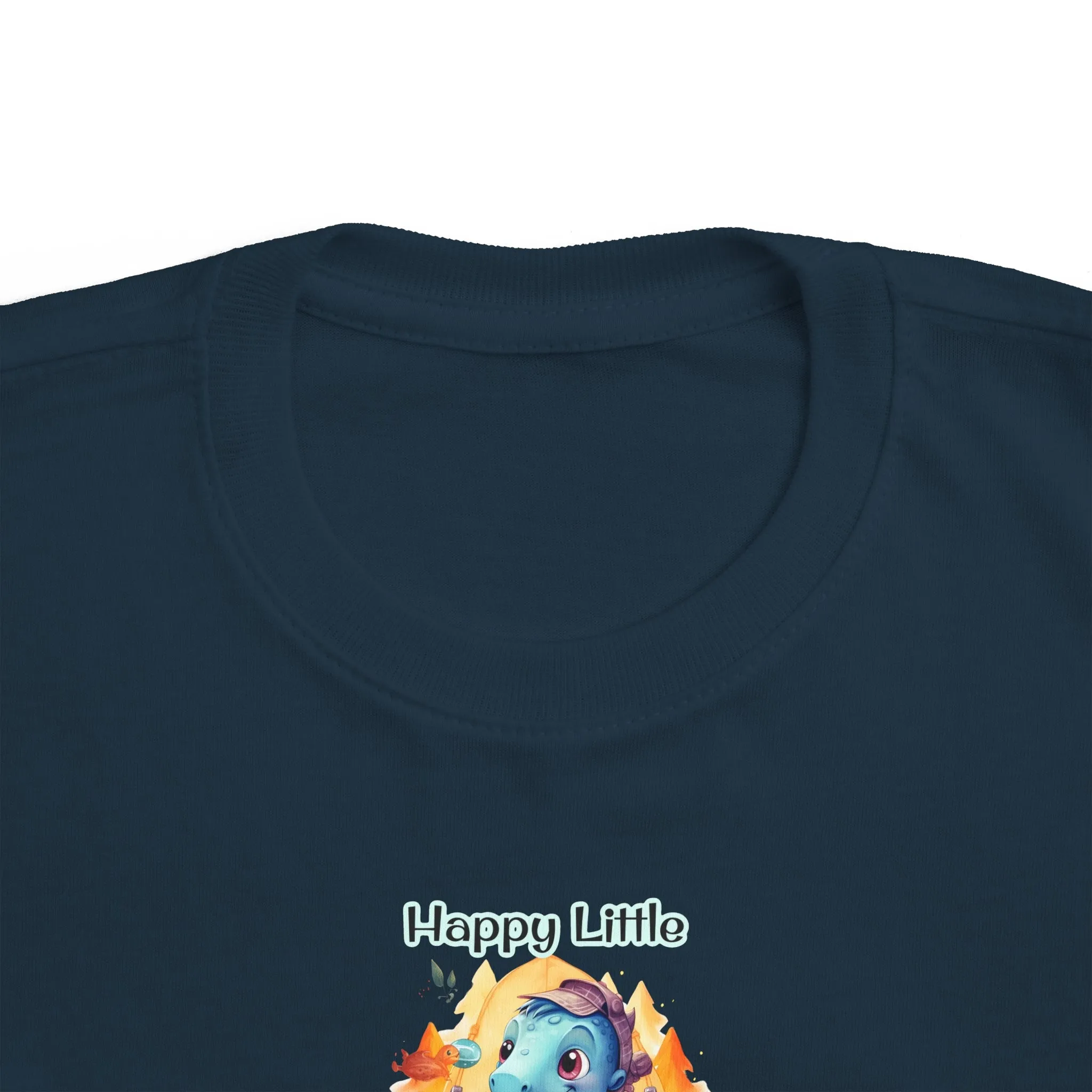 Dino Happy Little Camper Toddler's Fine Jersey Tee