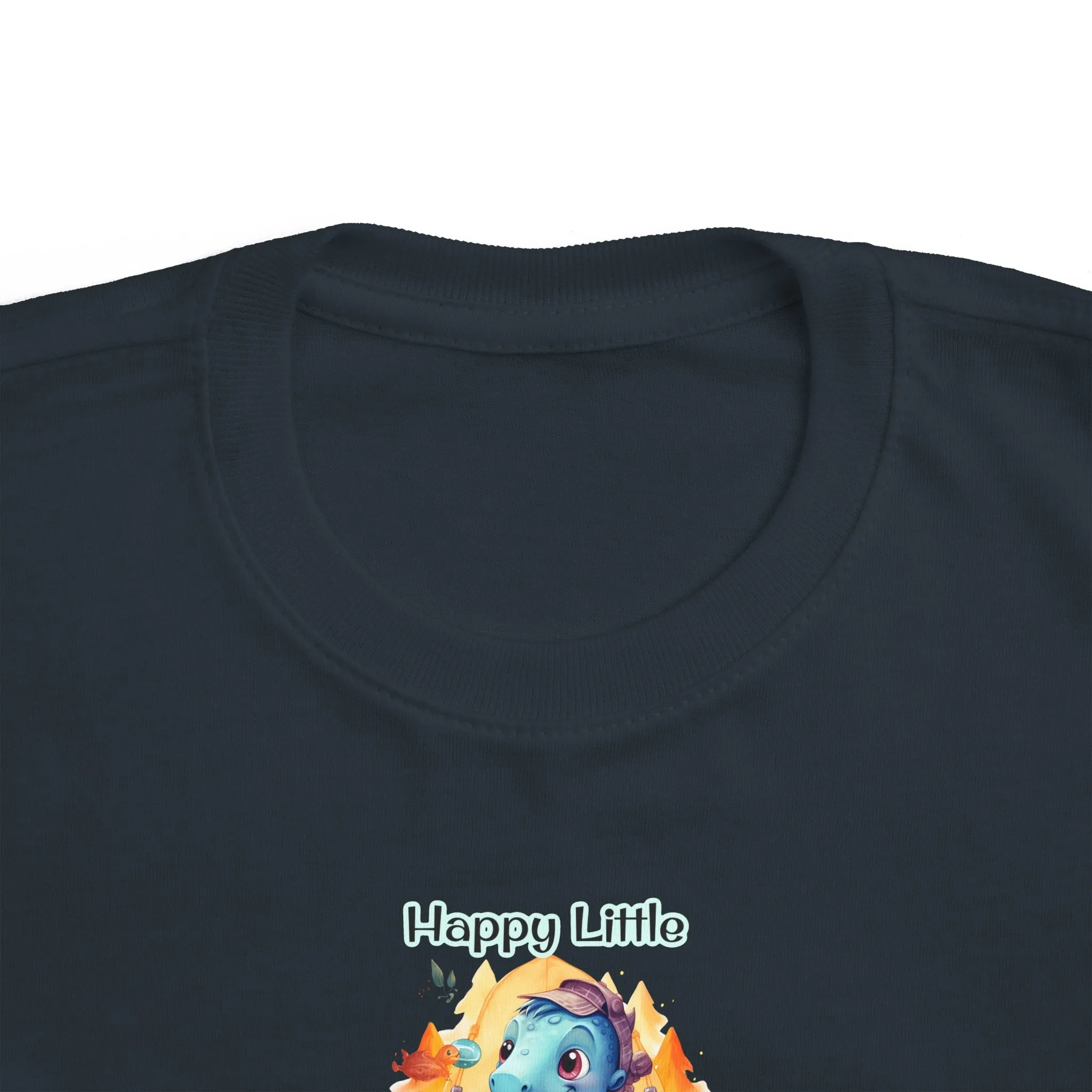 Dino Happy Little Camper Toddler's Fine Jersey Tee