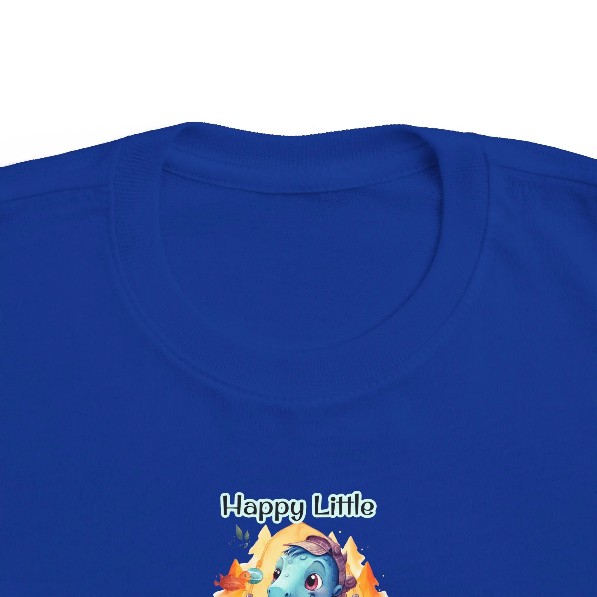 Dino Happy Little Camper Toddler's Fine Jersey Tee