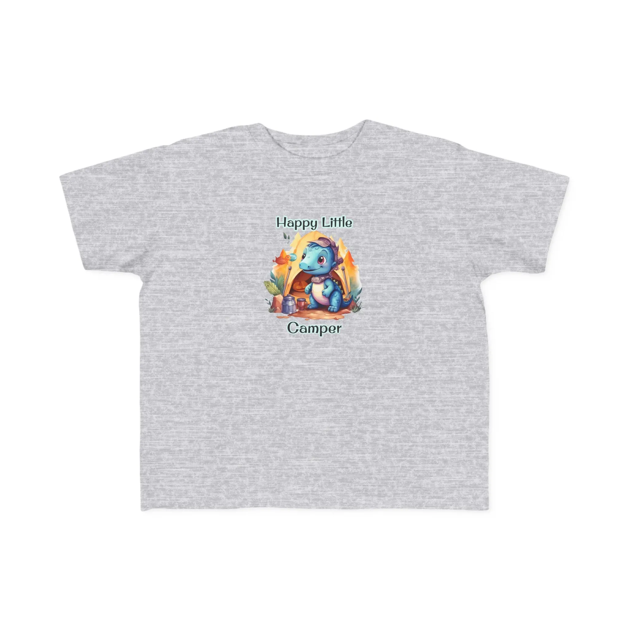 Dino Happy Little Camper Toddler's Fine Jersey Tee