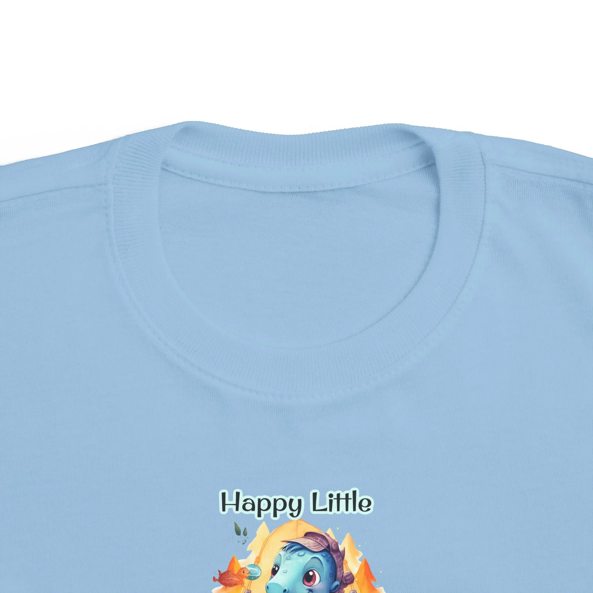 Dino Happy Little Camper Toddler's Fine Jersey Tee
