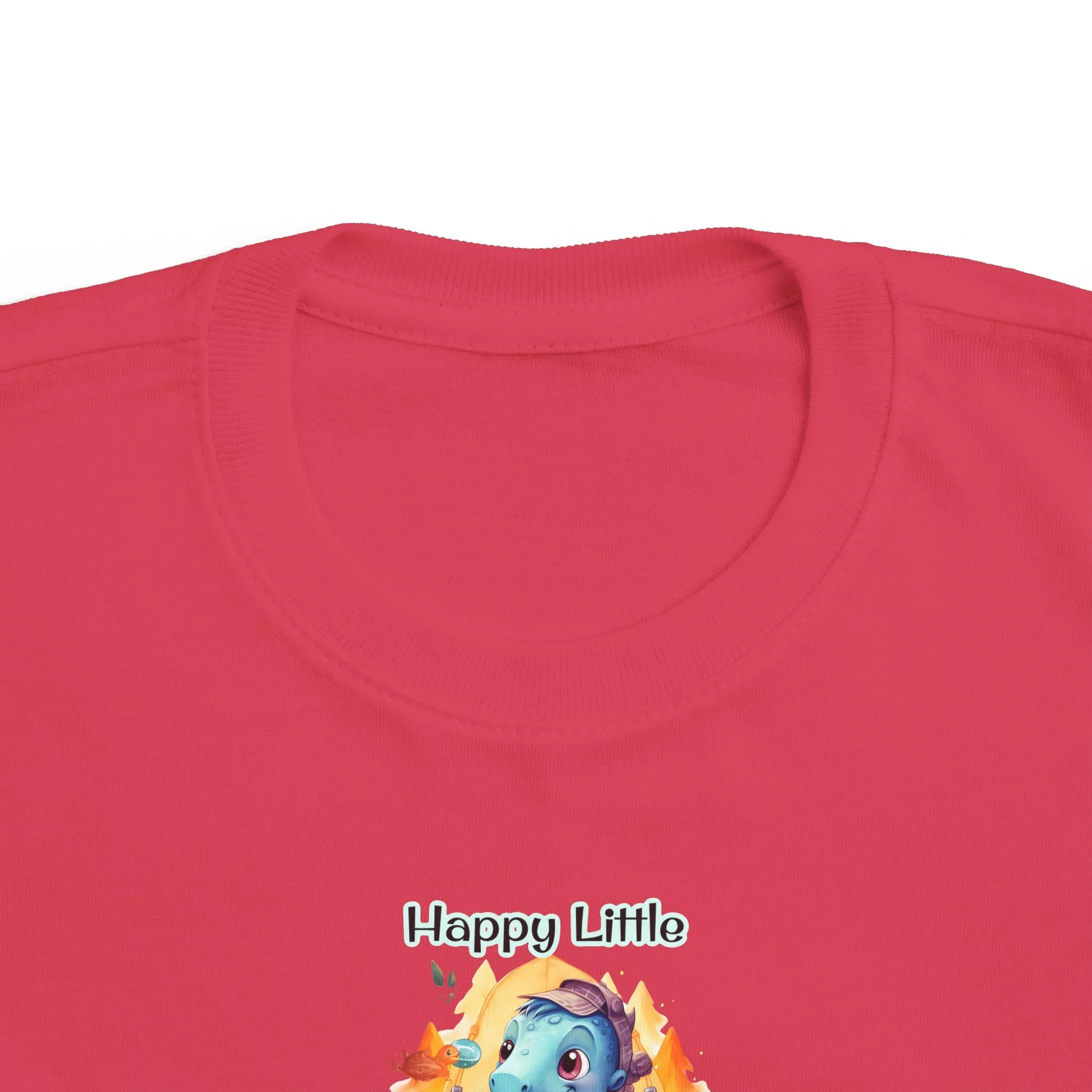 Dino Happy Little Camper Toddler's Fine Jersey Tee