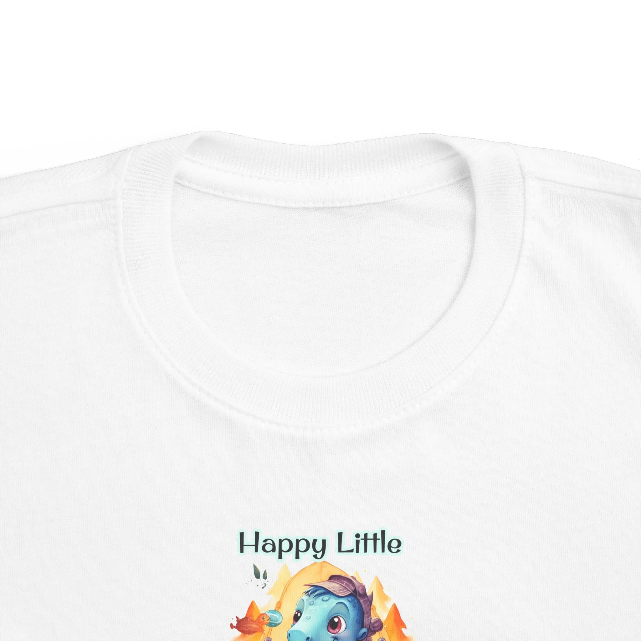 Dino Happy Little Camper Toddler's Fine Jersey Tee
