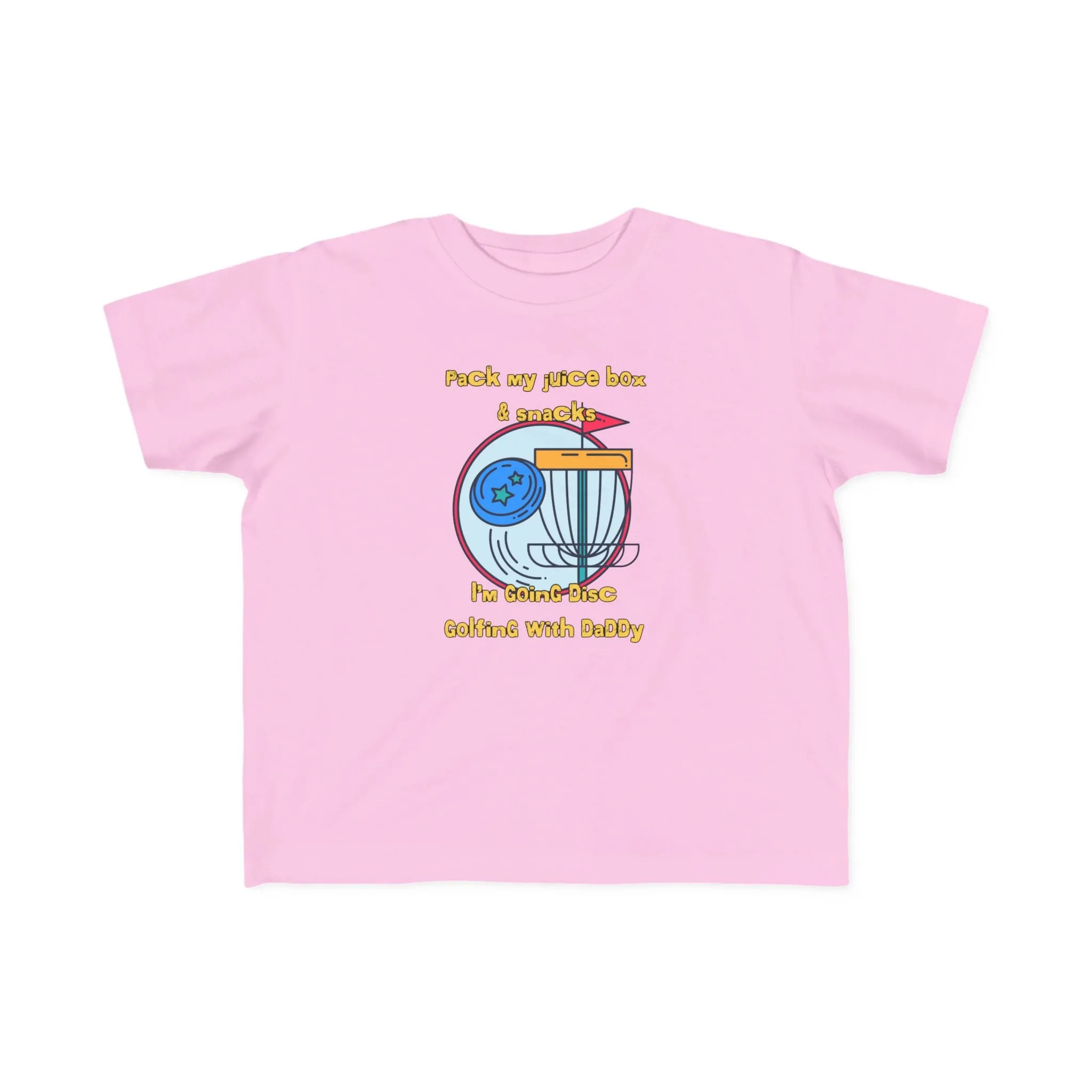 Disc Golf with Daddy Toddler's Fine Jersey Tee