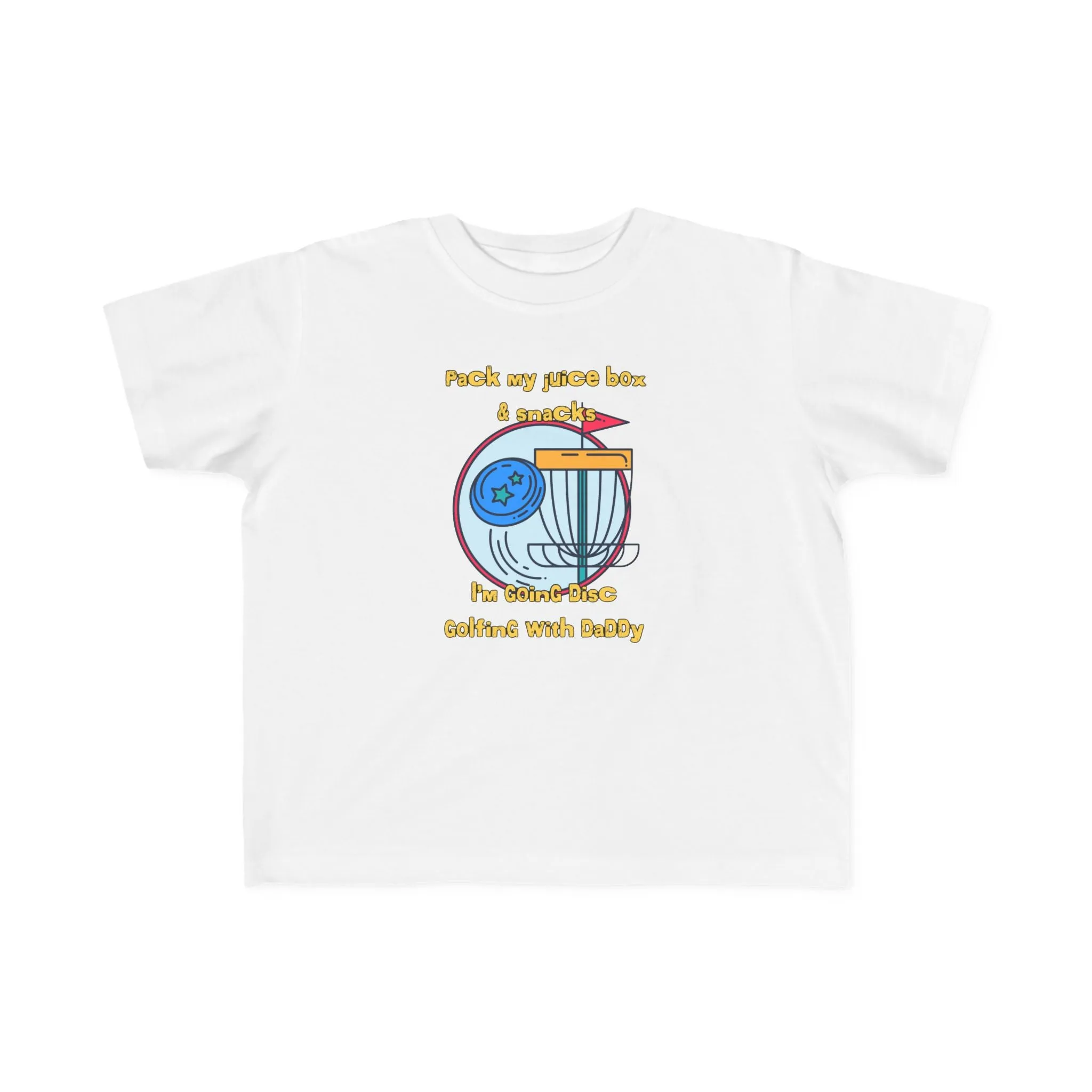 Disc Golf with Daddy Toddler's Fine Jersey Tee