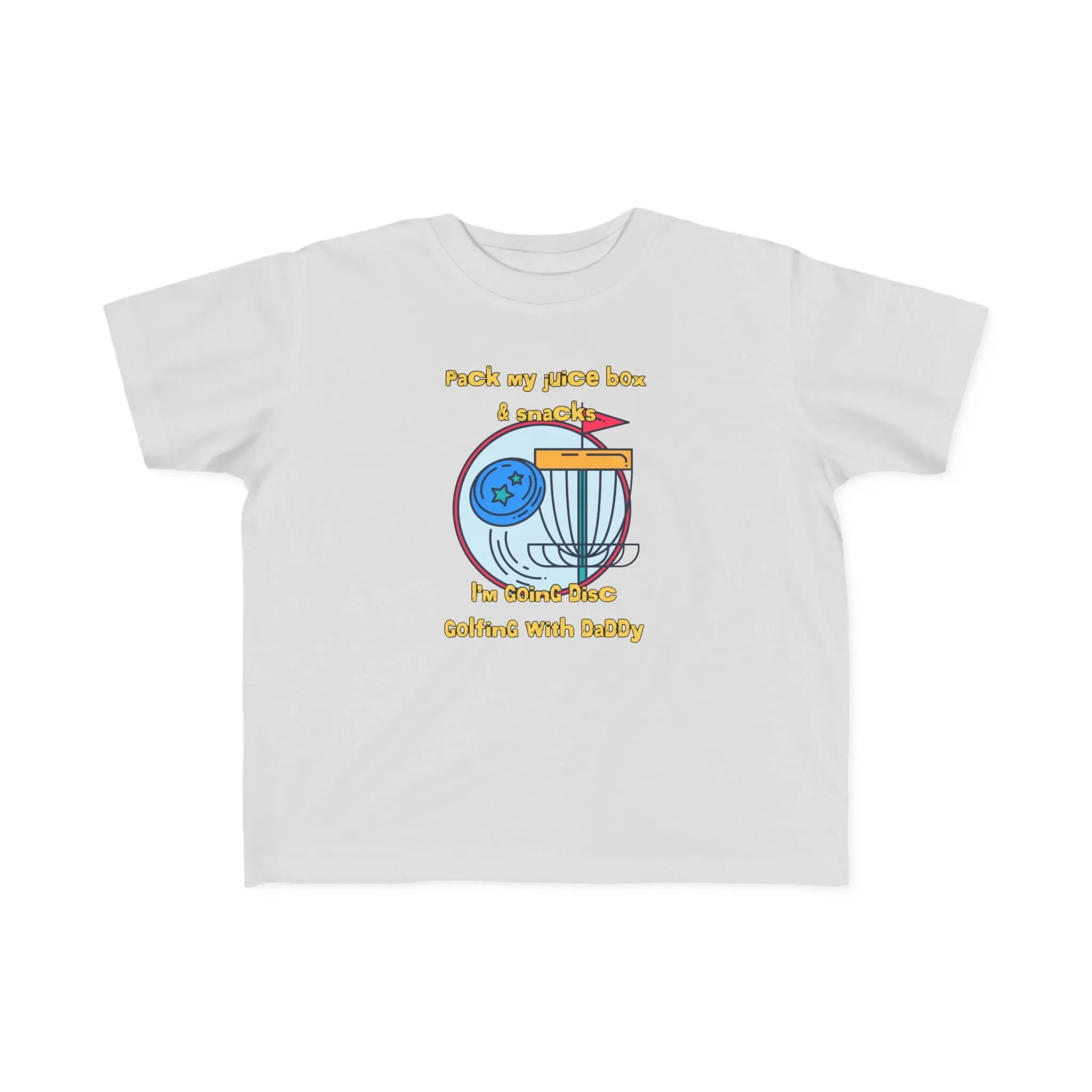 Disc Golf with Daddy Toddler's Fine Jersey Tee