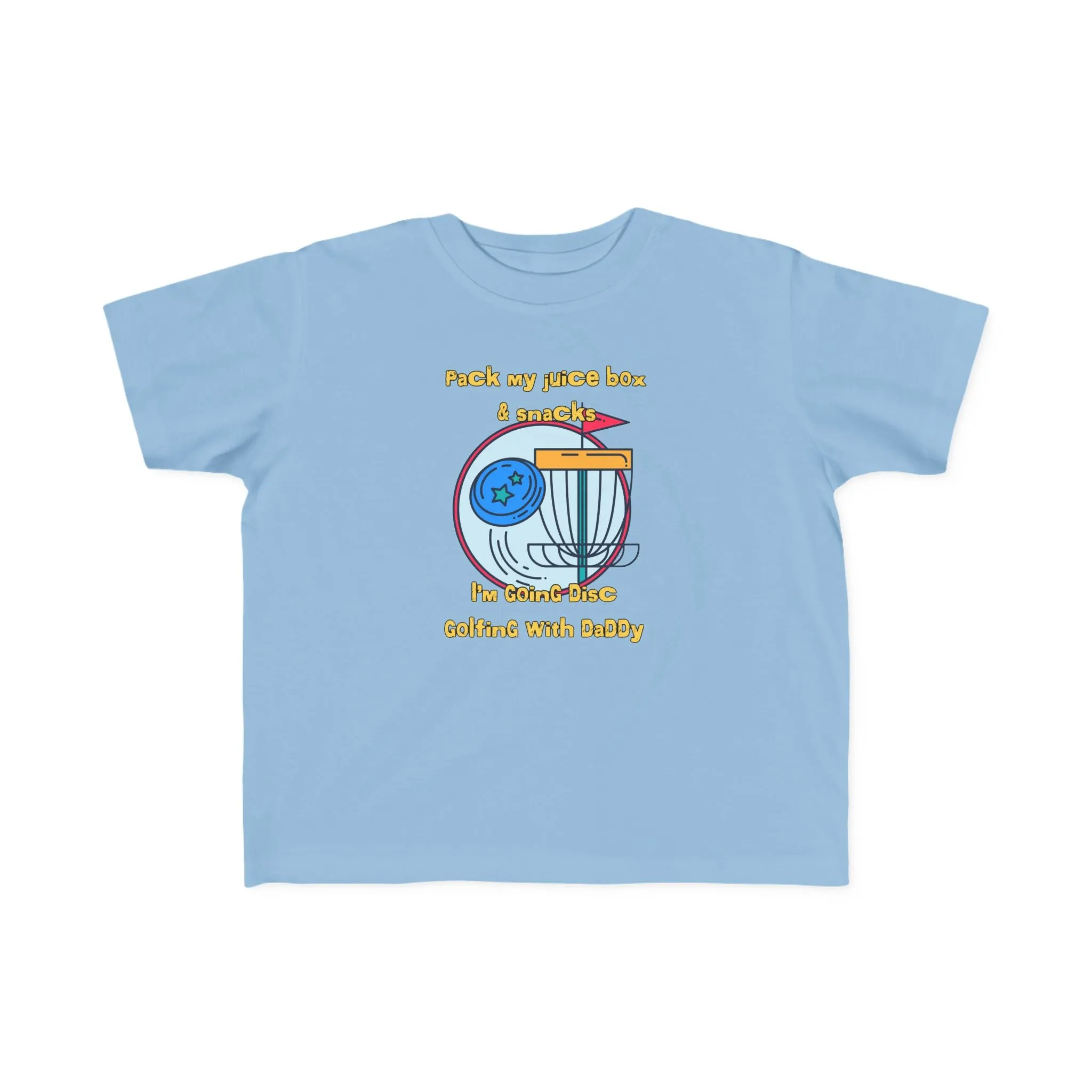 Disc Golf with Daddy Toddler's Fine Jersey Tee