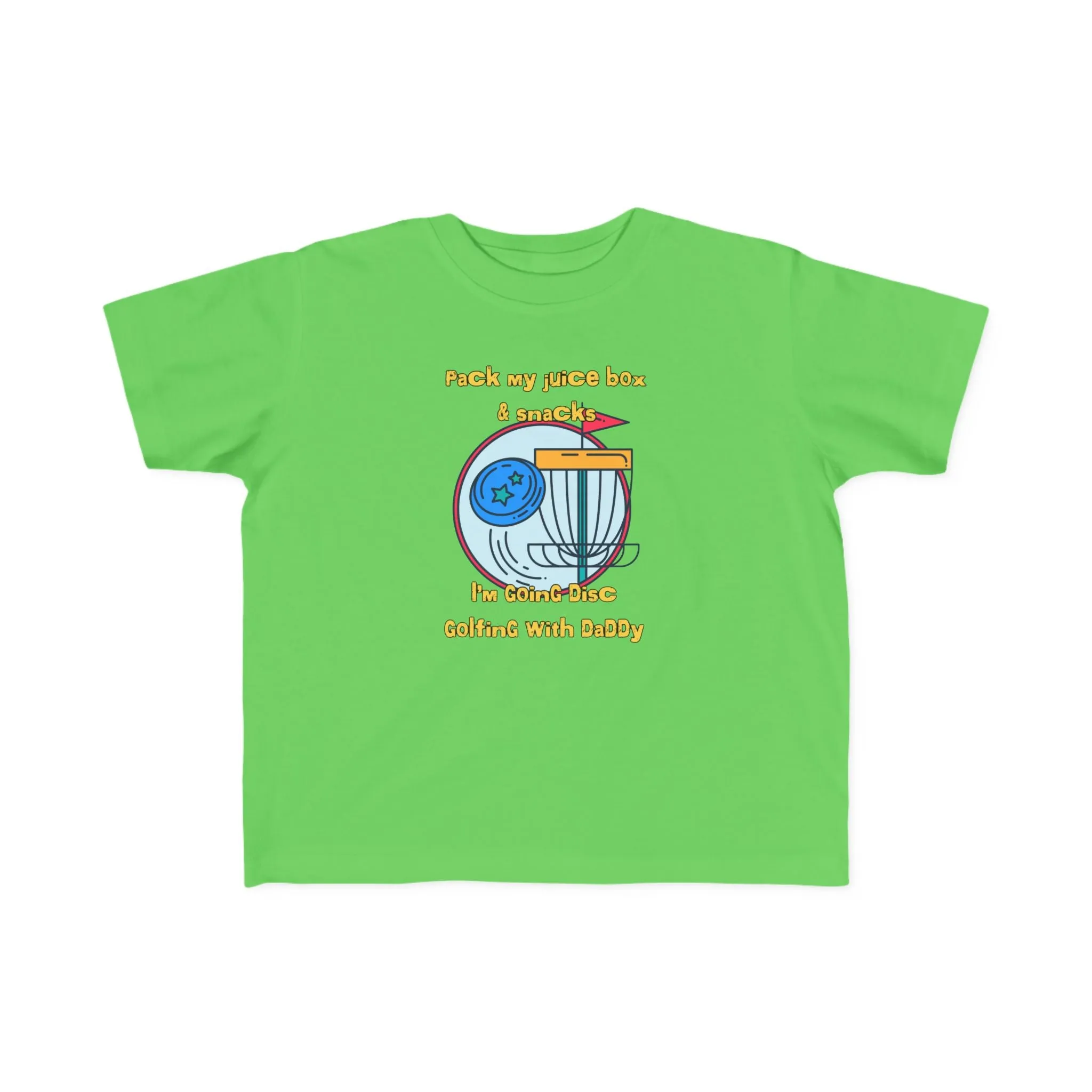 Disc Golf with Daddy Toddler's Fine Jersey Tee