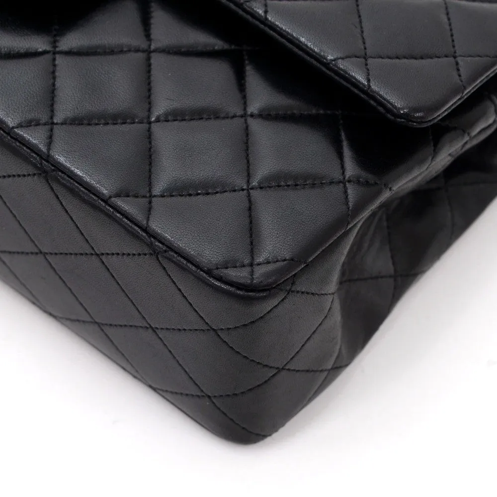 Double Flap Quilted Lambskin Leather Bag