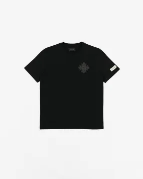 Emblem Patch T-shirt - Black
