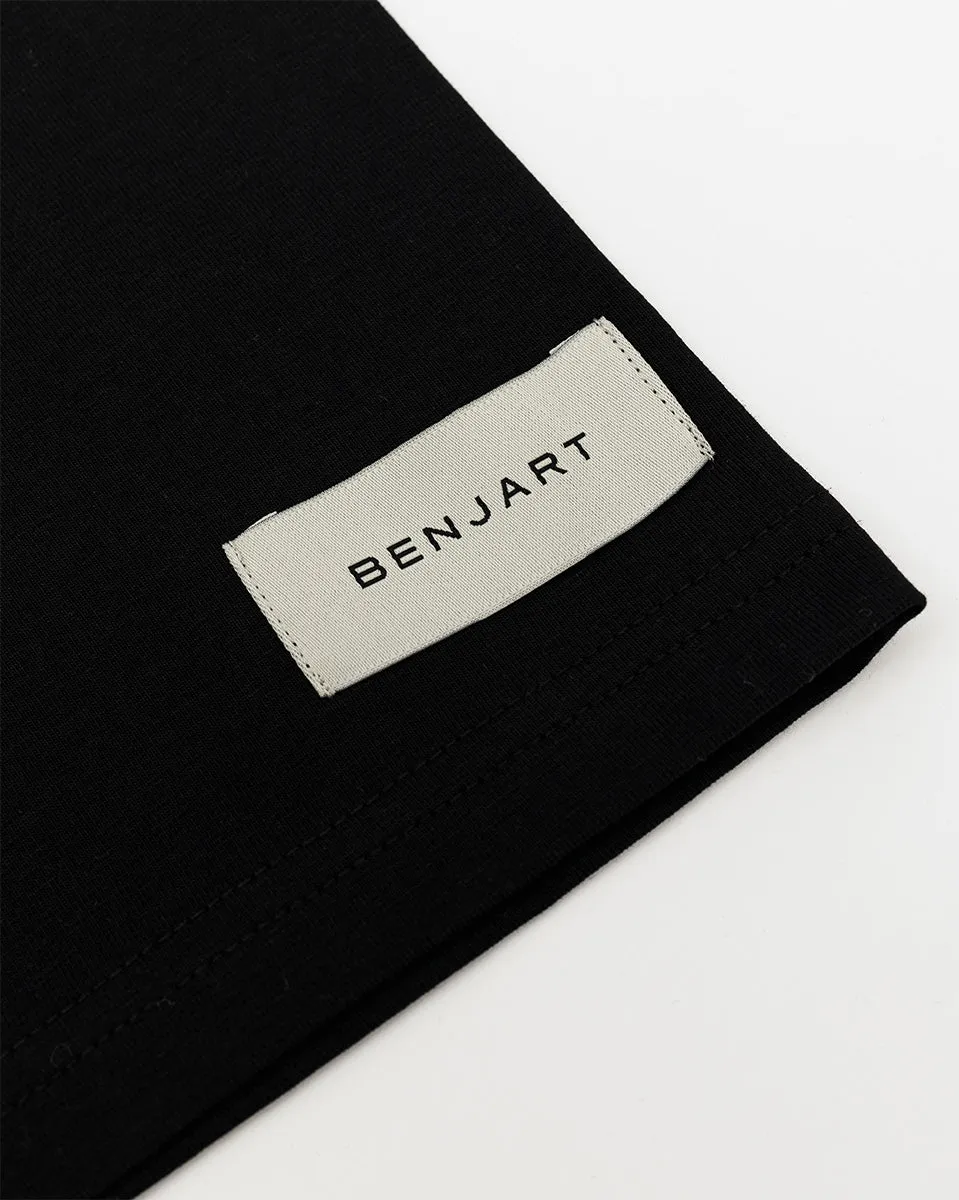Emblem Patch T-shirt - Black