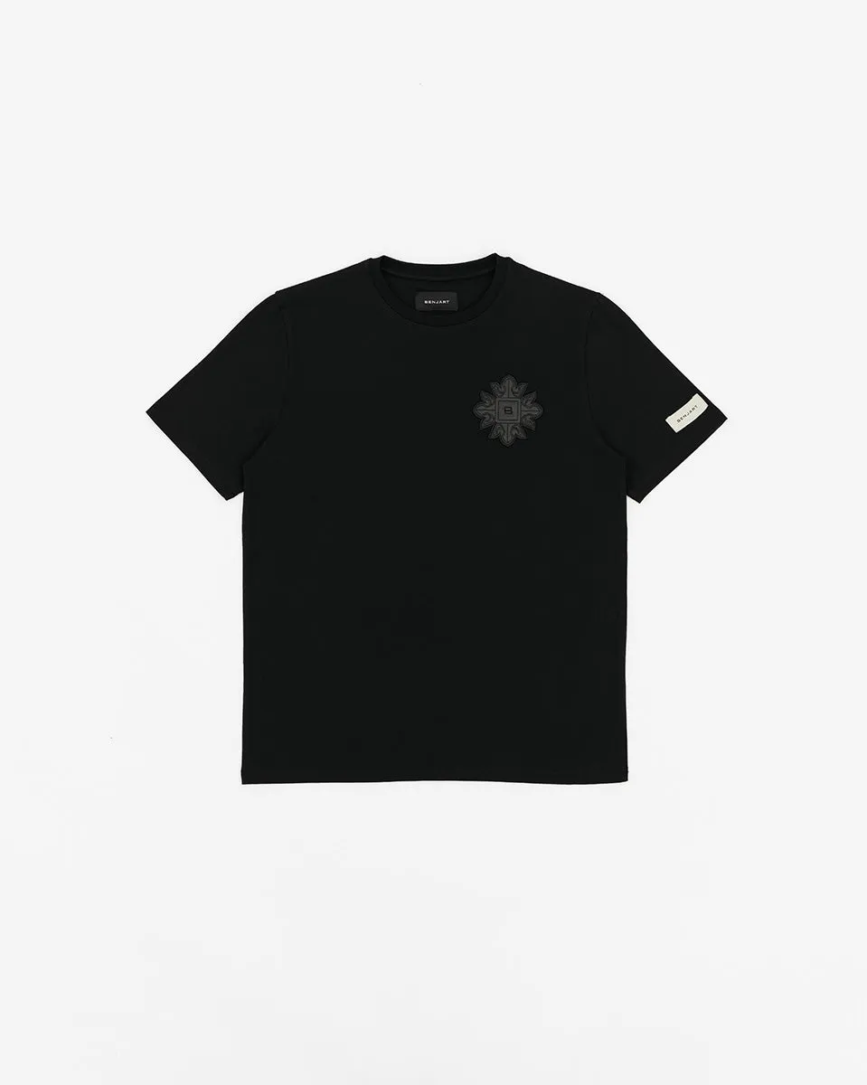 Emblem Patch T-shirt - Black