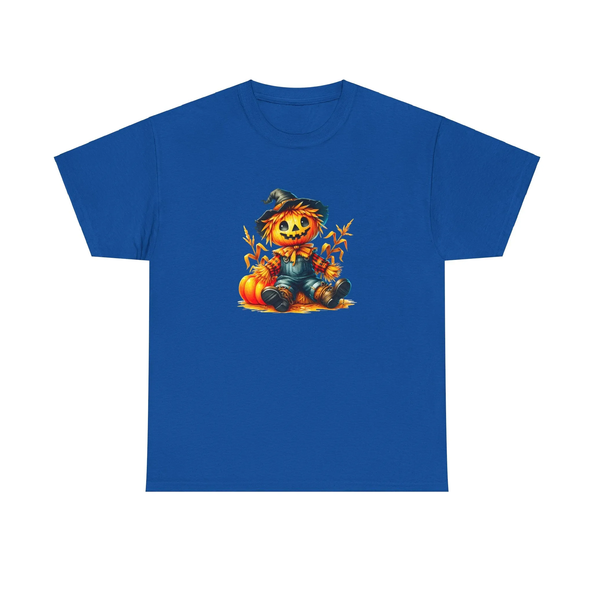 Fall Scarecrow Unisex Heavy Cotton Tee