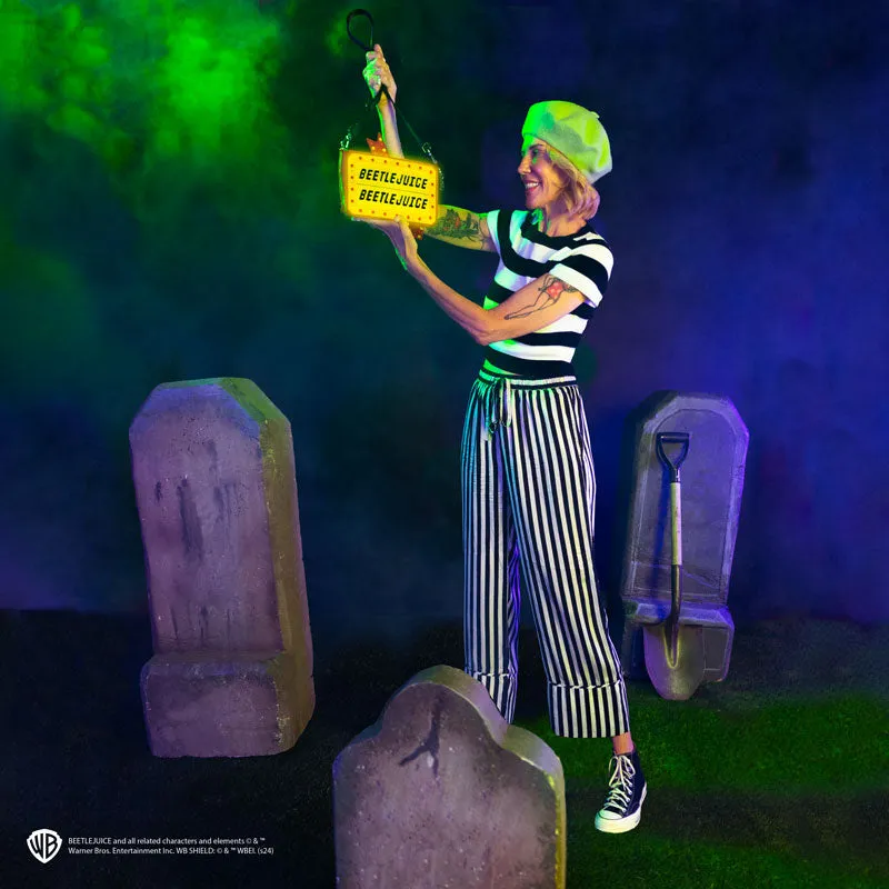 Foldover Crossbody / Beetlejuice Neon