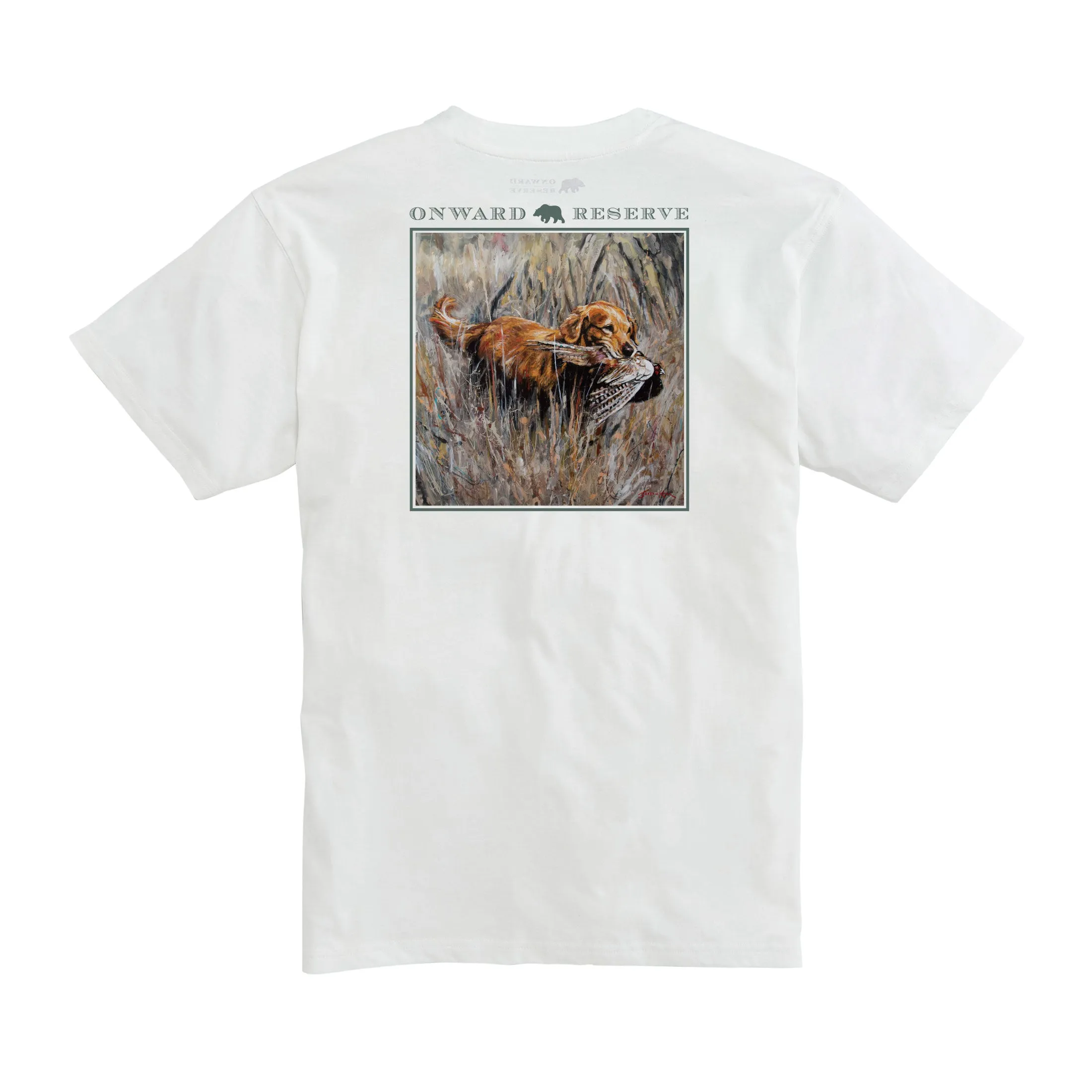 Good Shot Jimmy Tee - White