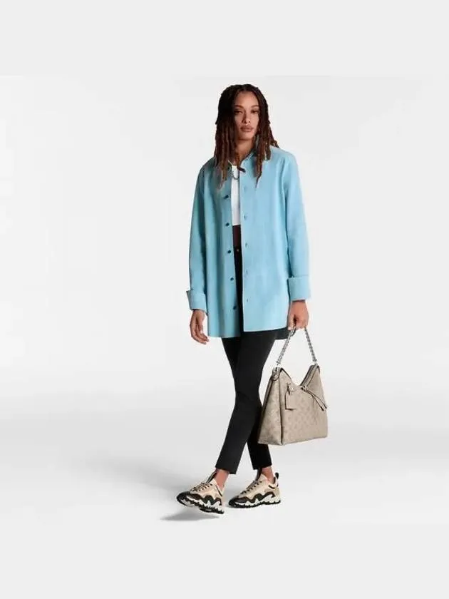 Hand It All MM Shoulder Bag Grey