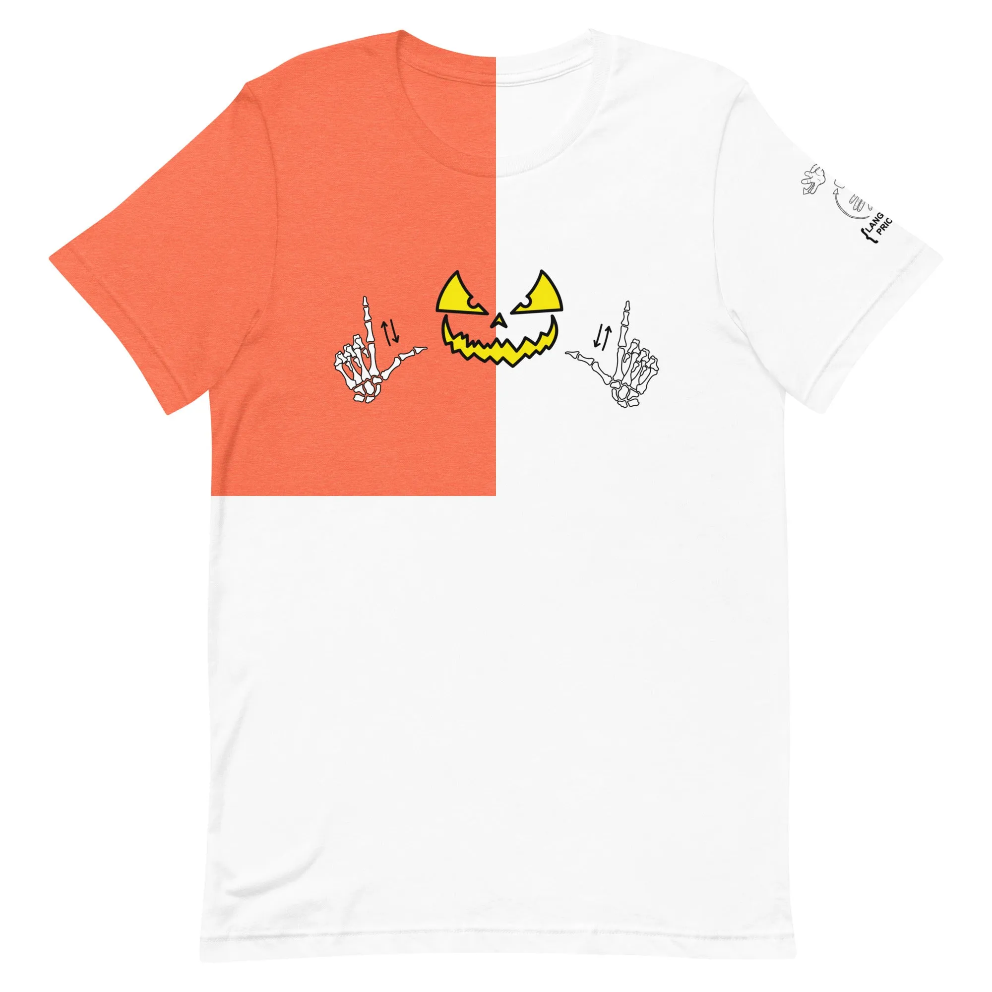 Jack-O-Lantern (ASL) Short Sleeve Tee [100% Cotton]