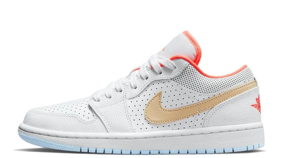 JORDAN 1 LOW SE WHITE SESAME