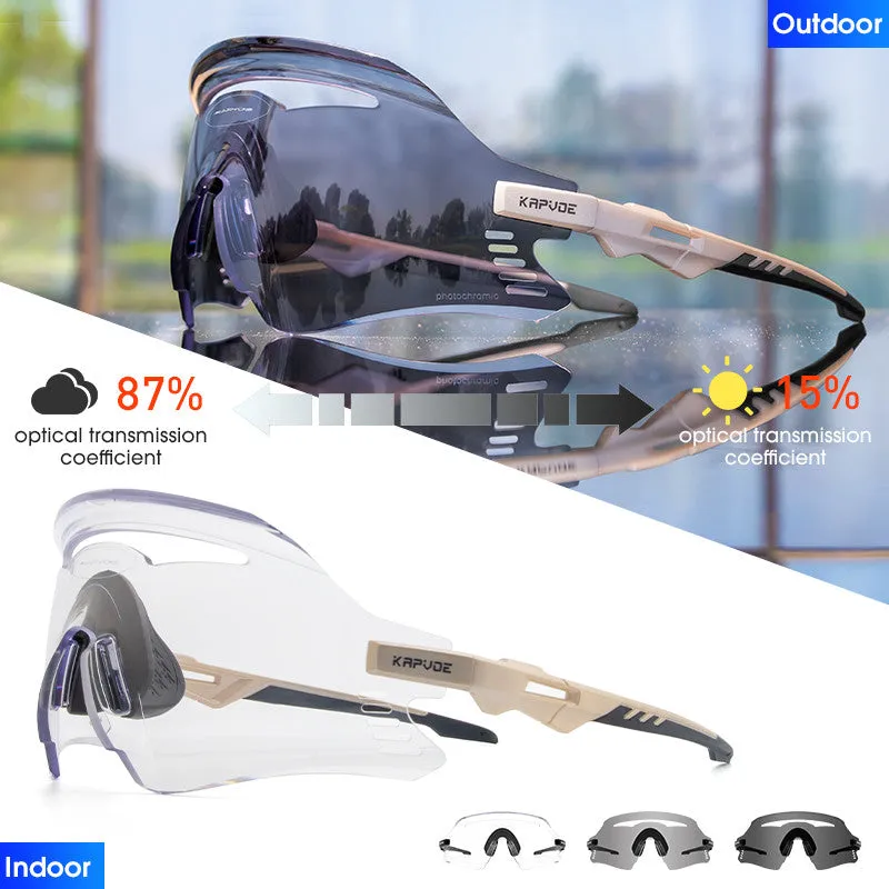 Kapvoe X1 Photochromic Sports Sunglasses